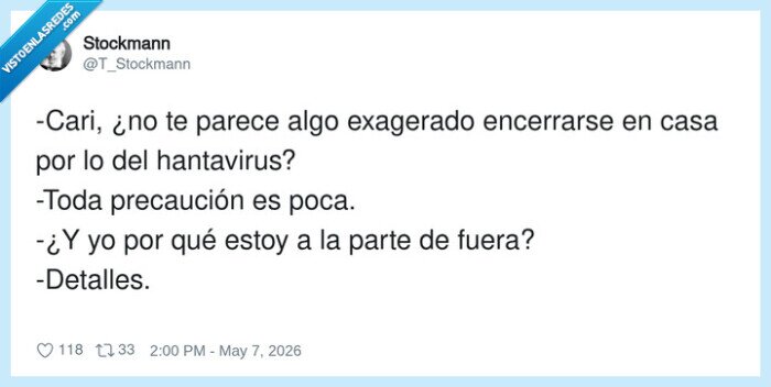 hantavirus,cuarentena,pareja,precaucion,casa