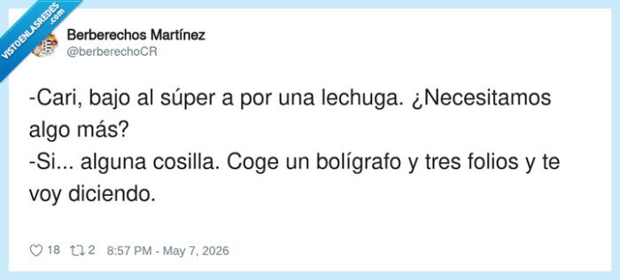 supermercado,pareja,lista,recados,lechuga