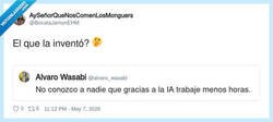 Enlace a La IA era para quitarnos curro… pero se ve que era el nuestro, no el de los jefes, por @BocataJamonEHM