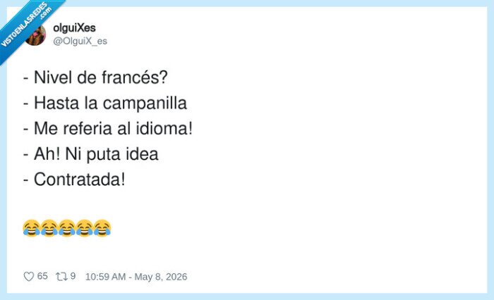 franc&eacute;s,entrevista,trabajo,malentendido,contrataci&oacute;n
