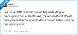 Enlace a Tranquilos con el hantavirus, que esto es solo un sustito, por @davidmartinyo