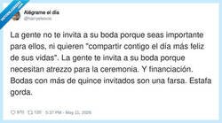 Enlace a Básicamente te invitan porque necesitan alguien que pague