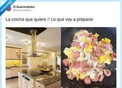 Enlace a Huevos con salchicha a diario, por @Guarromantico_
