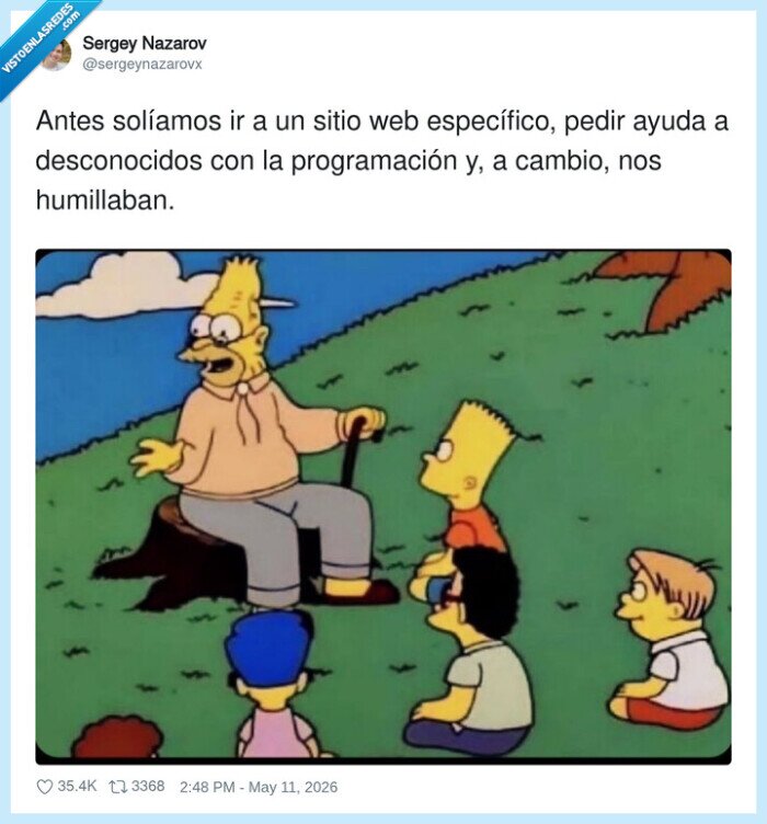 programaci&oacute;n,foros,novatos,humillaci&oacute;n,nostalgia