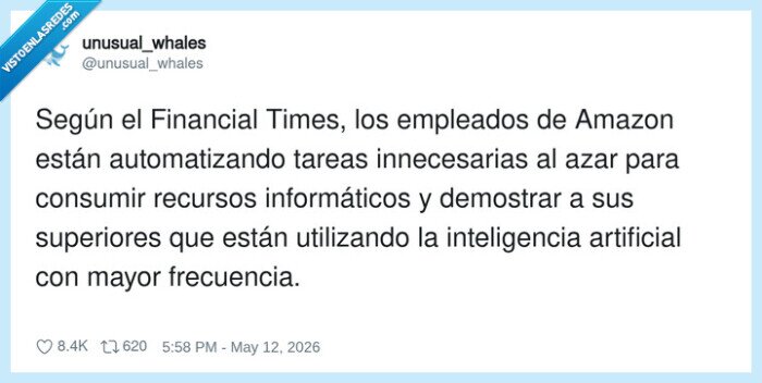 amazon,ia,automatizaci&oacute;n,trabajo,oficina