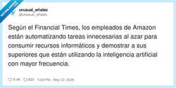 Enlace a He automatizado poner ‘OK’ en Slack para justificar el presupuesto de IA, por @unusual_whales
