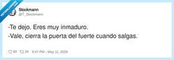 Enlace a Inmaduro yo no: es que me tomo la vida por niveles, por @T_Stockmann