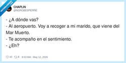 Enlace a Dando el pésame, por @NOROBESPIERRE