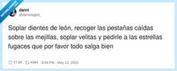 Enlace a Yo no tengo fe, tengo un Excel de rituales para que me salga todo regular, por @danielagbd_