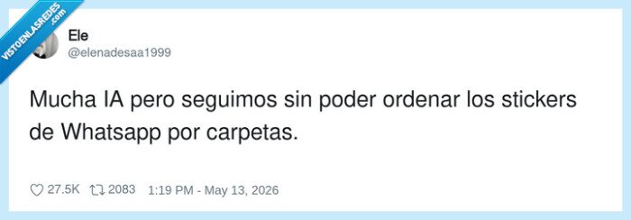 IA,stickers,WhatsApp,categorizaci&oacute;n,frustraci&oacute;n