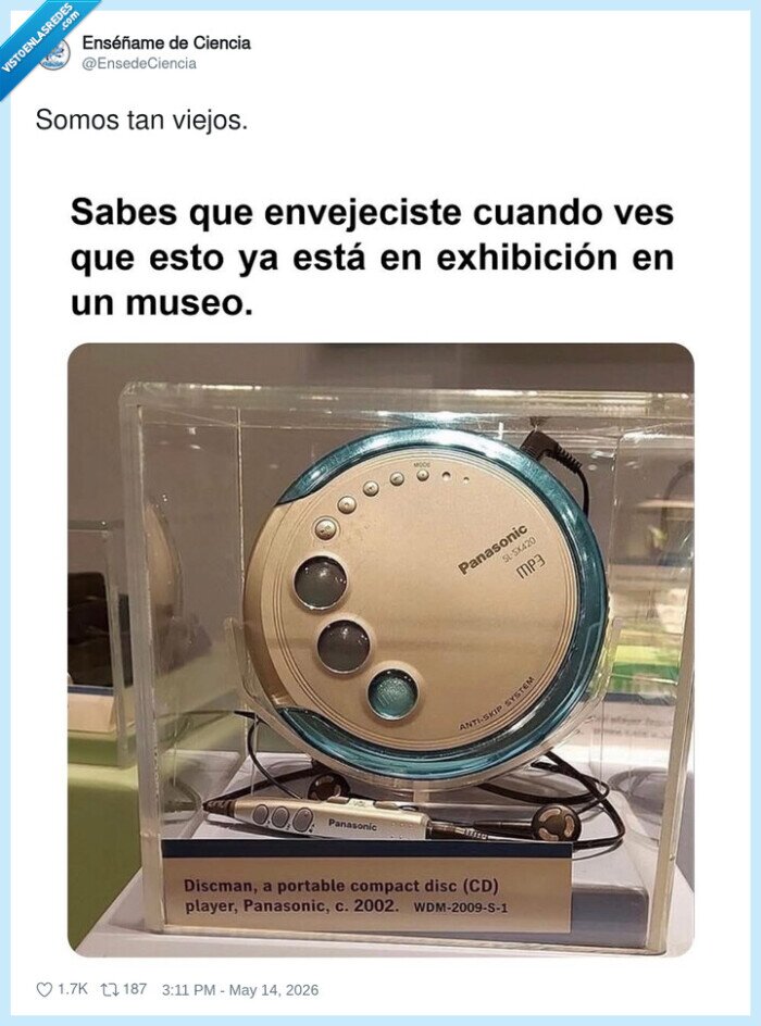 discman,museo,nostalgia,vejez,tecnolog&iacute;a