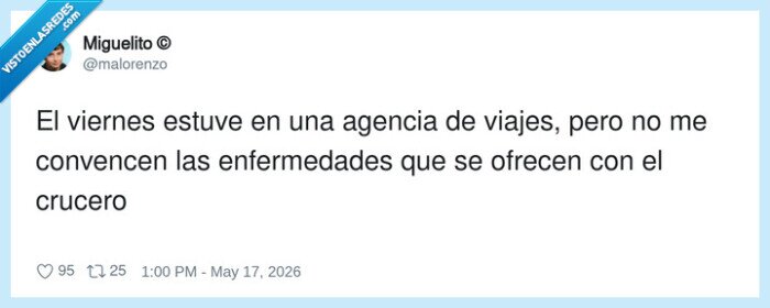 cruce,viajes,enfermedades,agencia,ir&oacute;nico