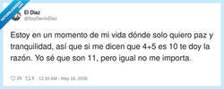 Enlace a Si para que me dejen en paz tengo que decir que 4+5 son 10, pues 10, por @SoyDaniloDiaz