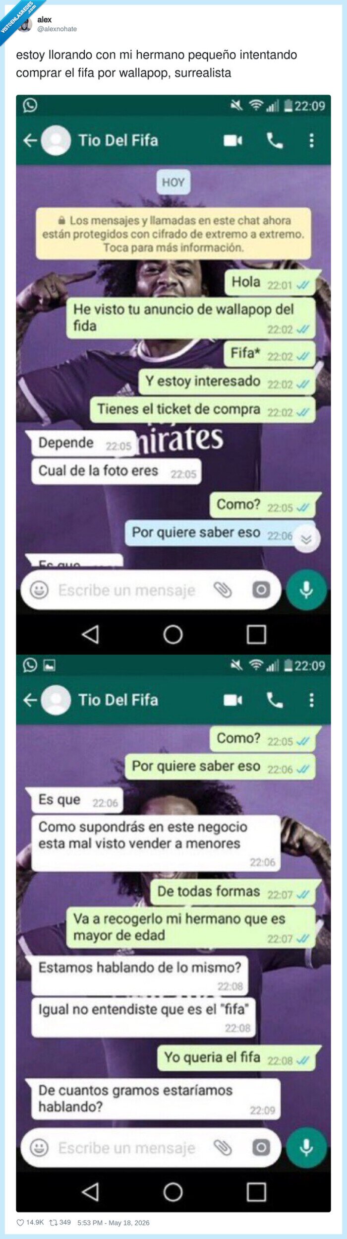 fifa,wallapop,compra,confusi&oacute;n,mayor edad