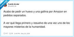 Enlace a Schrodinger pero con Amazon, por @cuerdo_de