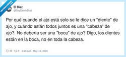 Enlace a El ajo: anatomía inventada por alguien que no ha visto una boca en su vida, por @SoyDaniloDiaz