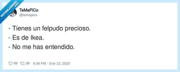felpudo,Ikea,coqueteo,malentendido,indirectas