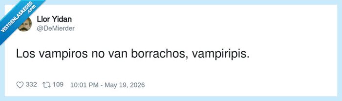 vampiros,borrachera,noche,resaca,chascarrillo