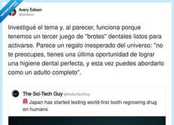 Enlace a Yo esperando a que me salga la tercera dentadura porque la primera la gestioné fatal, por @aedison