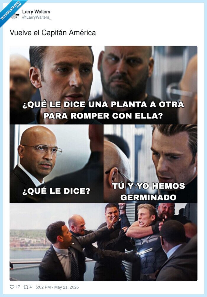 Capit&aacute;nAm&eacute;rica,oficina,vacaciones,drama,ruptura