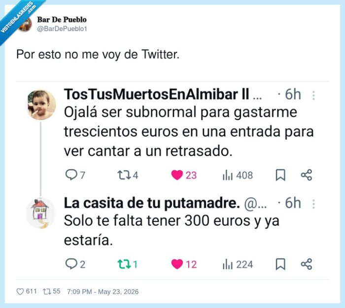 concierto,entradas,dinero,twitter,respuestas