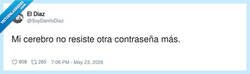 Enlace a Si me obligas a cambiar otra contraseña más, me hago monje y vuelvo al candado, por @SoyDaniloDiaz