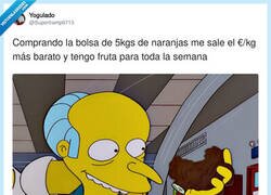 Enlace a Compras naranjas para toda la semana y al día siguiente ya son un proyecto de biología, por @Supertramp9713