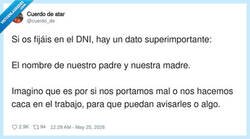 Enlace a Es un código secreto para amenazarnos de por vida, por @cuerdo_de