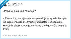 Enlace a Cuando tu tío ingeniero con 5 títulos te llama para que arregles la WiFi, por @Robocop_GCivil