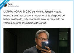 Enlace a Normal que suban las acciones: con esos bíceps está levantando el mercado a pulso, por @whatRanjuSaid