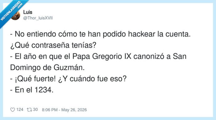 hacker,cuenta,papa,canonizacion,1234