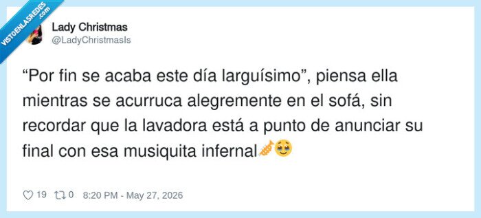lavadora,sofa,descanso,musiquita,noche