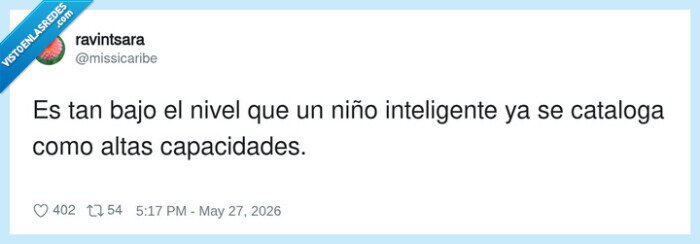 inteligencia,ni&ntilde;o,altas-capacidades,bajo-nivel,sarcasmo
