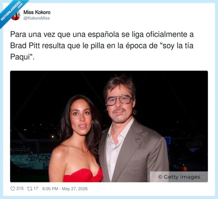 BradPitt,espa&ntilde;ola,t&iacute;aPaqui,relaci&oacute;n,chiste
