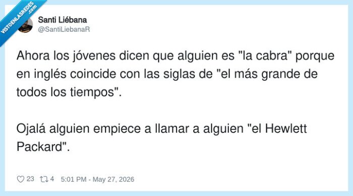 cabra,HewlettPackard,j&oacute;venes,lenguaje,m&aacute;sgrande