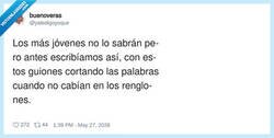Enlace a Los millennials: *inventamos el guion de WhatsApp*, por @yatedigoyoque