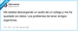 Enlace a Los audios argentinos deberían venir con tarifa plana y traductor simultáneo, por @gibirruweinao