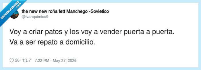 patos,reparto,juego,emprender,domicilio