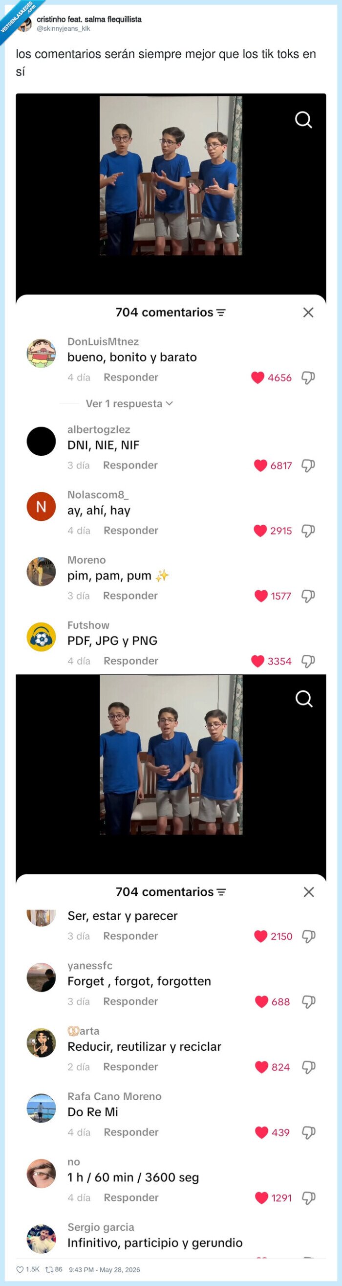 comentarios,tiktok,idioma,frases