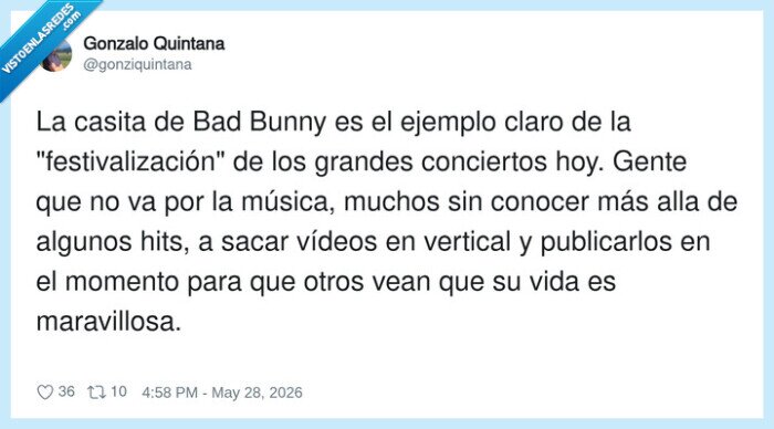 BadBunny,festival,concierto,viral,m&uacute;sica