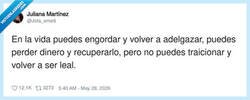 Enlace a La lealtad es lo único que no te devuelve el universo si la cagas, por @Jota_eme9