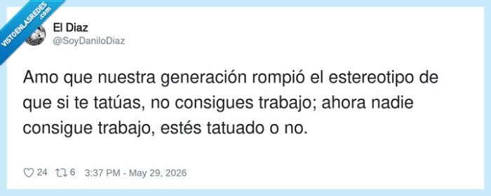 tatuajes,empleo,generaci&oacute;n,paro,precariado