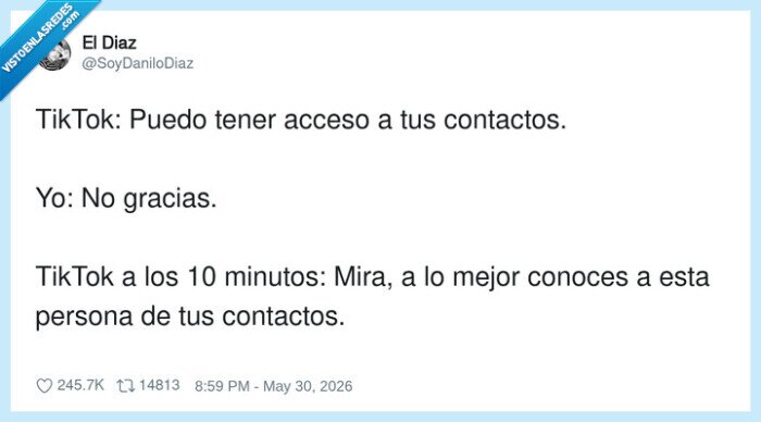 TikTok,contactos,permiso,invitaci&oacute;n,conexi&oacute;n