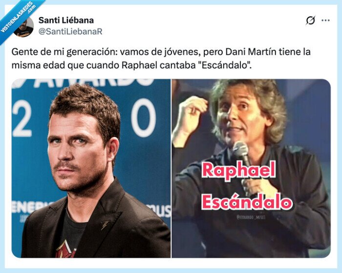raphael,dani martin,nostalgia,viejos