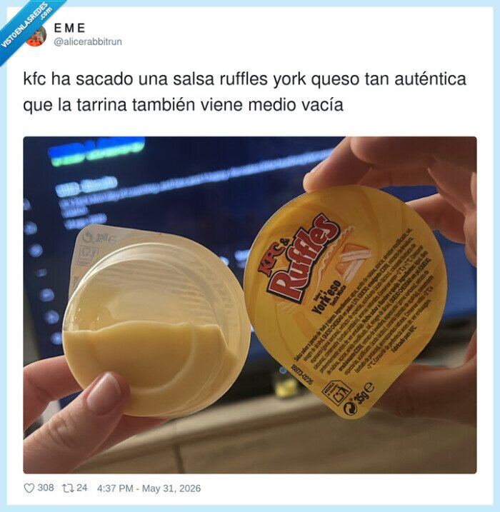 salsa,queso,ruffles,kfc,vacio,lays