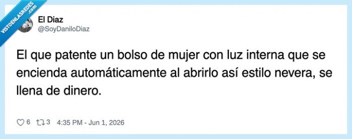 bolso,patente,inventos,luz,mujeres