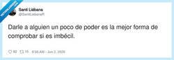 Enlace a Y luego se sorprenden cuando les quitas el poder y se derrumban como un castillo de naipes, por @SantiLiebanaR