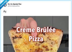 Enlace a La pizza de postre que te hace replantearte Italia entera, por @NoUsAgradaRes
