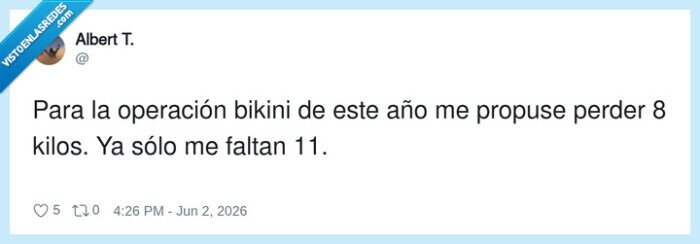 1733162 - Llevar 11 kilos de retraso es mi forma de hacer suspense