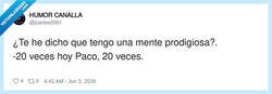 Enlace a Tu mente prodigiosa y mi paciencia hacen horas extra, por @jcarlos2001